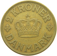 DENMARK 2 KRONER 1939 #s097 0201 - Danemark