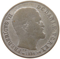 DENMARK 16 SKILLING 1856 Frederik VII. 1848-1863 #s094 0309 - Danemark