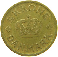 DENMARK 1/2 KRONE 1924 #s096 0233 - Denemarken