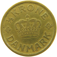 DENMARK 1/2 KRONE 1925 #s096 0245 - Denmark