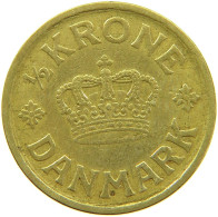 DENMARK 1/2 KRONE 1925 #s096 0241 - Denemarken