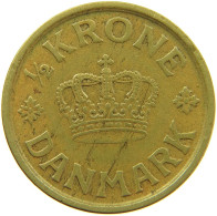 DENMARK 1/2 KRONE 1925 #s096 0229 - Denemarken