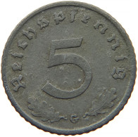 GERMANY 5 REICHSPFENNIG 1943 G #s091 0953 - 5 Reichspfennig