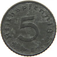 GERMANY 5 REICHSPFENNIG 1944 E #s091 0815 - 5 Reichspfennig
