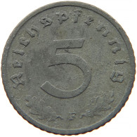 GERMANY 5 REICHSPFENNIG 1942 F #s091 0859 - 5 Reichspfennig