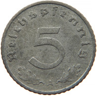 GERMANY 5 REICHSPFENNIG 1942 A #s091 0845 - 5 Reichspfennig