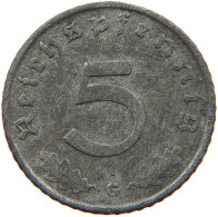 GERMANY 5 REICHSPFENNIG 1941 G #s091 0853 - 5 Reichspfennig