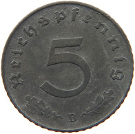 GERMANY 5 REICHSPFENNIG 1941 B #s091 0877 - 5 Reichspfennig