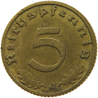 GERMANY 5 REICHSPFENNIG 1938 J #s091 0591 - 5 Reichspfennig
