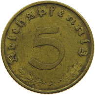 GERMANY 5 REICHSPFENNIG 1938 A #s091 0749 - 5 Reichspfennig