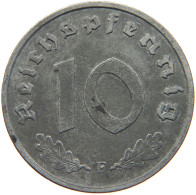 GERMANY 10 REICHSPFENNIG 1944 F #s095 0085 - 10 Reichspfennig