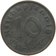 GERMANY 10 REICHSPFENNIG 1941 F #s095 0077 - 10 Reichspfennig