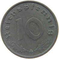 GERMANY 10 REICHSPFENNIG 1941 A #s095 0093 - 10 Reichspfennig