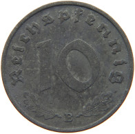 GERMANY 10 REICHSPFENNIG 1941 B #s095 0031 - 10 Reichspfennig