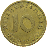 GERMANY 10 REICHSPFENNIG 1939 F #s095 0117 - 10 Reichspfennig