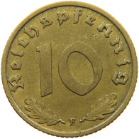 GERMANY 10 REICHSPFENNIG 1939 F #s095 0103 - 10 Reichspfennig