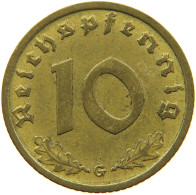 GERMANY 10 REICHSPFENNIG 1938 G #s095 0115 - 10 Reichspfennig