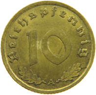 GERMANY 10 REICHSPFENNIG 1938 A #s095 0133 - 10 Reichspfennig