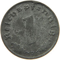 GERMANY 1 REICHSPFENNIG 1943 D #s091 1159 - 1 Reichspfennig