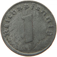 GERMANY 1 REICHSPFENNIG 1942 D DEZENTRIERT #s091 1025 - 1 Reichspfennig
