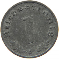 GERMANY 1 REICHSPFENNIG 1942 D #s091 1003 - 1 Reichspfennig
