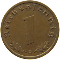 GERMANY 1 REICHSPFENNIG 1939 A #s091 1181 - 1 Reichspfennig