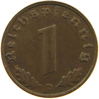 GERMANY 1 REICHSPFENNIG 1937 D #s096 0147 - 1 Reichspfennig