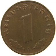 GERMANY 1 REICHSPFENNIG 1937 D #s096 0145 - 1 Reichspfennig