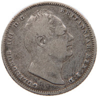 GREAT BRITAIN SIXPENCE 1836 #s096 0329 - H. 6 Pence