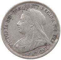 GREAT BRITAIN SHILLING 1896 #s095 0321 - I. 1 Shilling