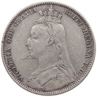 GREAT BRITAIN SHILLING 1891 #s095 0313 - I. 1 Shilling