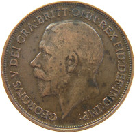 GREAT BRITAIN PENNY 1915 #s101 0013 - D. 1 Penny