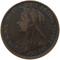 GREAT BRITAIN HALF PENNY 1898 #s095 0333 - K. 1/2 Crown