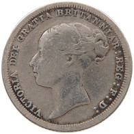 GREAT BRITAIN SIXPENCE 1884 #s096 0325 - H. 6 Pence