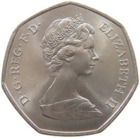 GREAT BRITAIN 50 PENCE 1973 #s097 0361 - 50 Pence