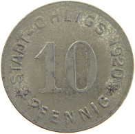 GERMANY NOTGELD 10 PFENNIG 1920 OHLIGS #s100 0511 - Sonstige & Ohne Zuordnung