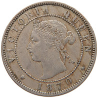 JAMAICA 1/2 PENNY 1870 #s092 0257 - Jamaique