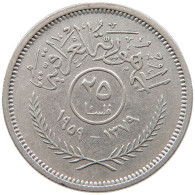 IRAQ 25 FILS 1959 #s094 0313 - Irak