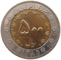 IRAN 500 RIALS 1385 #s090 0251 - Irán