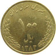 IRAN 100 RIALS 1383 #s089 0069 - Irán