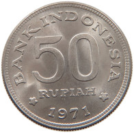 INDONESIA 50 RUPIAH 1971 #s095 0499 - Indonesië