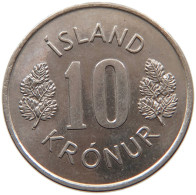 ICELAND 10 KRONUR 1975 #s099 0051 - Islanda