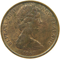 NEW ZEALAND 2 CENTS 1967 #s099 0405 - Nuova Zelanda