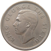 NEW ZEALAND 1/2 CROWN HALFCROWN 1950 #s099 0215 - New Zealand