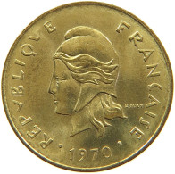 NEW HEBRIDES 5 FRANCS 1970 #s089 0209 - Nuove Ebridi