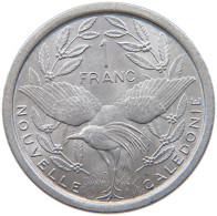 NEW CALEDONIA 1 FRANC 1973 #s089 0519 - Nieuw-Caledonië