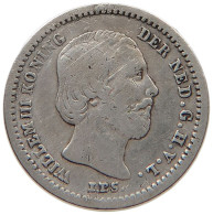 NETHERLANDS 5 CENTS 1850 #s100 0543 - 1849-1890: Willem III.