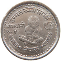 NEPAL 5 RUPEES 2037 #s092 0141 - Nepal