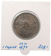 NEPAL 1 RUPEE 1974 2031 #alb069 0013 - Népal