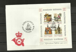 Denmark 1986 - Czeslaw Slania, Mi. Bl 6 , FDC - FDC